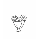 Kytice žlutých orchidejí